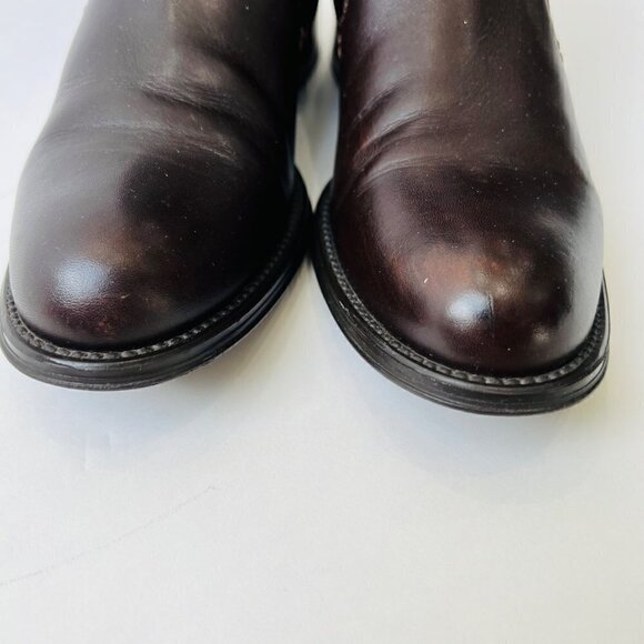 Aquatalia By Marvin Ulrika Leather Motobike boots , brown , Size 8.5-9 - Picture 2 of 13